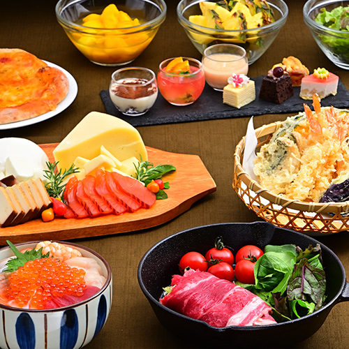 バイキング、ビュッフェ